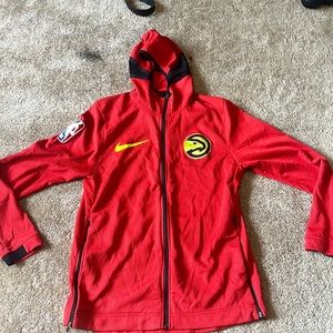 NIKE NBA Hawks official warmup jacket. Men’s Large.